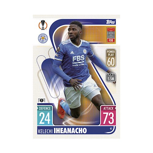 97. Kelechi Iheanacho