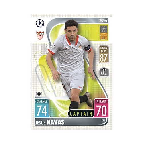 246. Jesús Navas - Captain