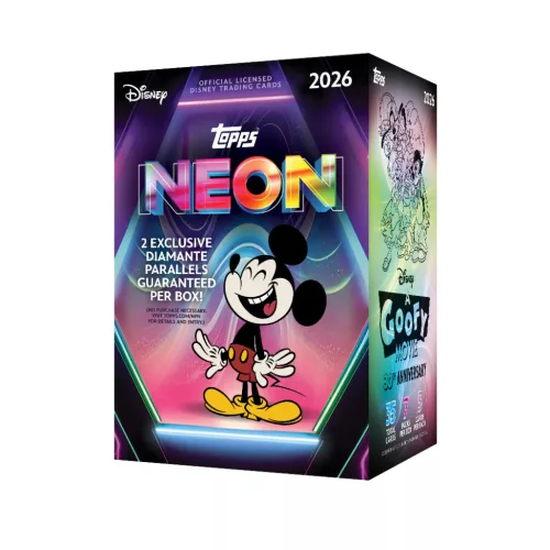 Topps Disney Neon 2026 - Blaster Doboz