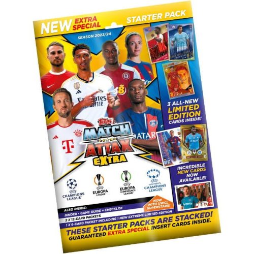 Topps Match Attax Extra 2024 Kezdőcsomag