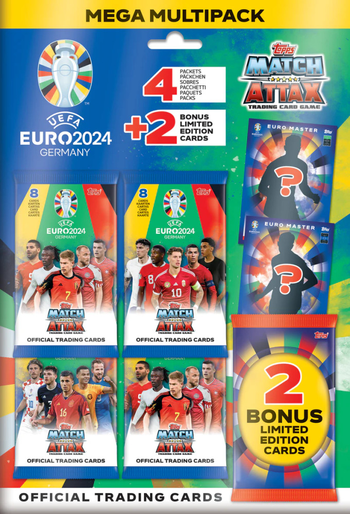 Topps Match Attax UEFA Euro 2024 Mega Multipack Collect Al