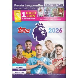 Topps Premier League 2026 Kezdőcsomag