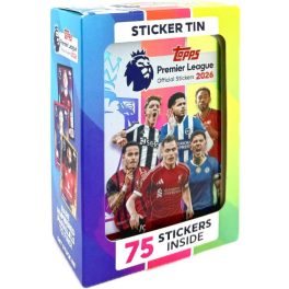Topps Premier League Matrica 25/26 - Fémdoboz