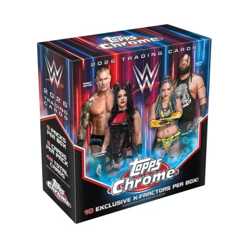 Topps Chrome WWE 2026 - Mega Box